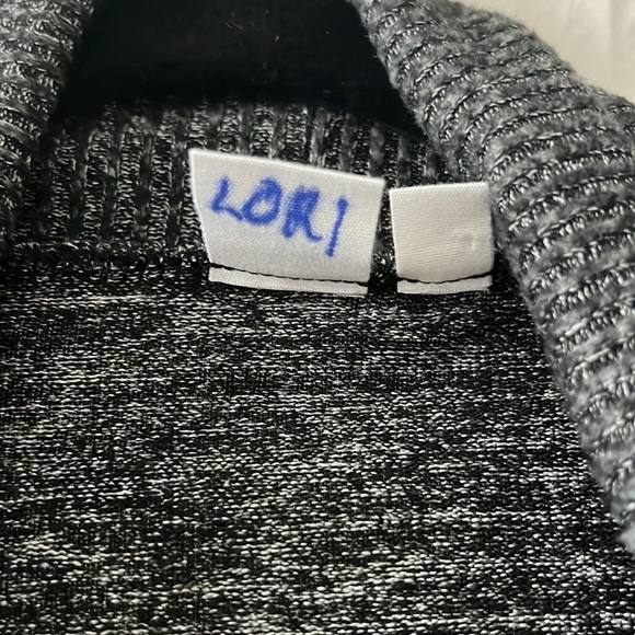 Super Soft & Versatile Gap Open Front Cardigan in Marbled Charcoal - Picture 5 of 5